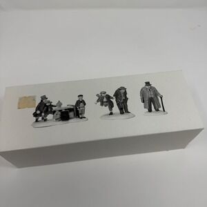 Department 50 Heritage Village Collection Oliver Twist Set of 3 Handpainted